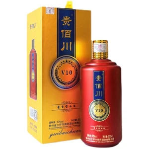 Guizhou Maotai Flavor Baijiu 53 Degree Kunsha Sorghum Pure Grain Sauce Liquor Maotai Distillery Custom Agent Joined