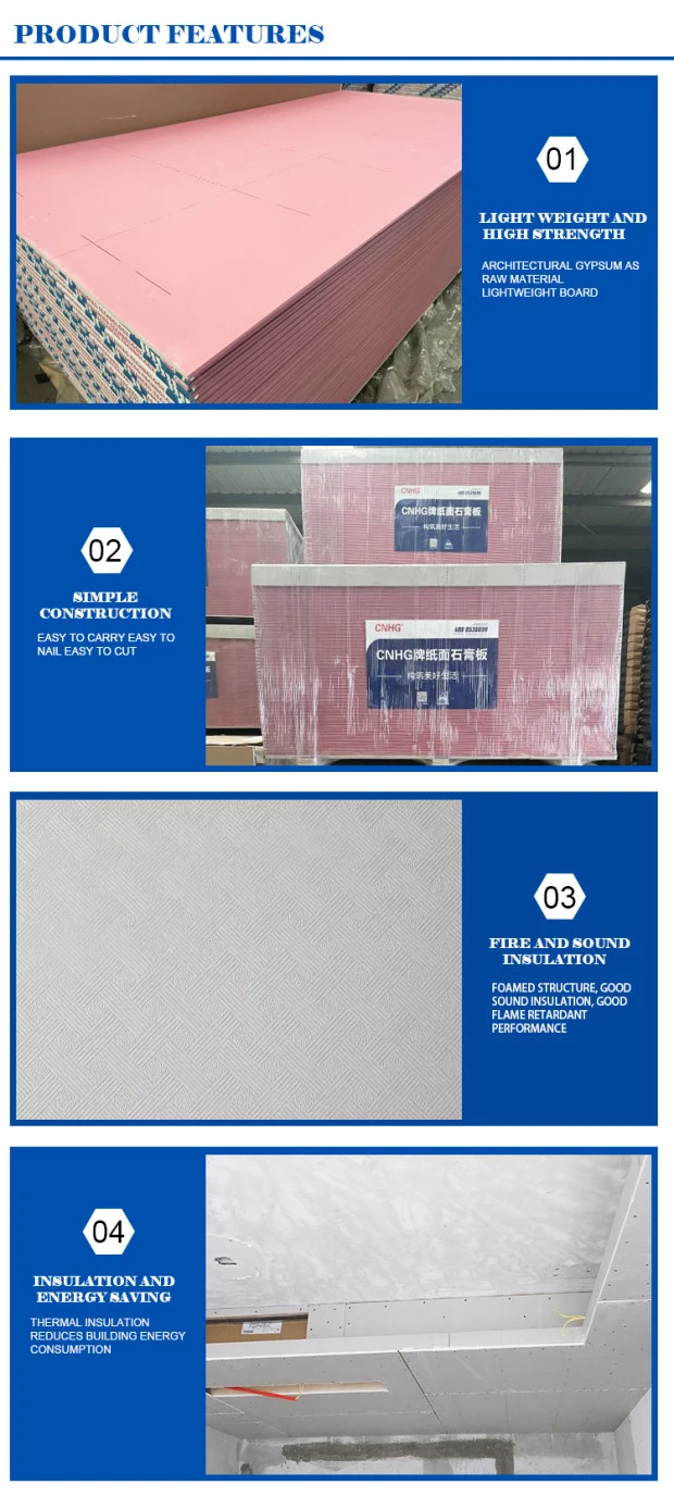 9mm Thickness Moisture Resistant Gypsum Board Buy 9mm Moistur Resist