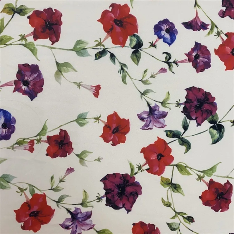 Индивидуальный дизайн, дешевый креп из 100% полиэстера, креп-шифоновая ткань, малайзийская ткань для головных платков