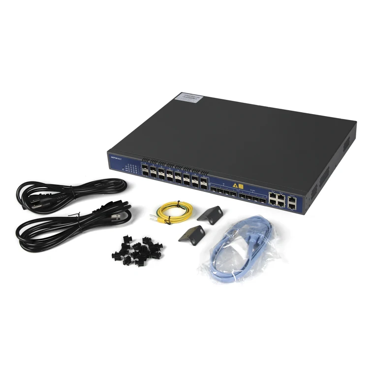 Optilink Optical Line Terminal Passive OLT 10G 16 Port FTTH Gepon Epon ONU OLT