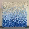 Blue-and-white gradient-1x1m
