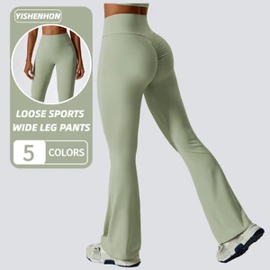 YISHENHON Amazing Quality Factory Direct Sales Butt Lifting Workout Seamless High Waist Sexy Women Yoga Pants