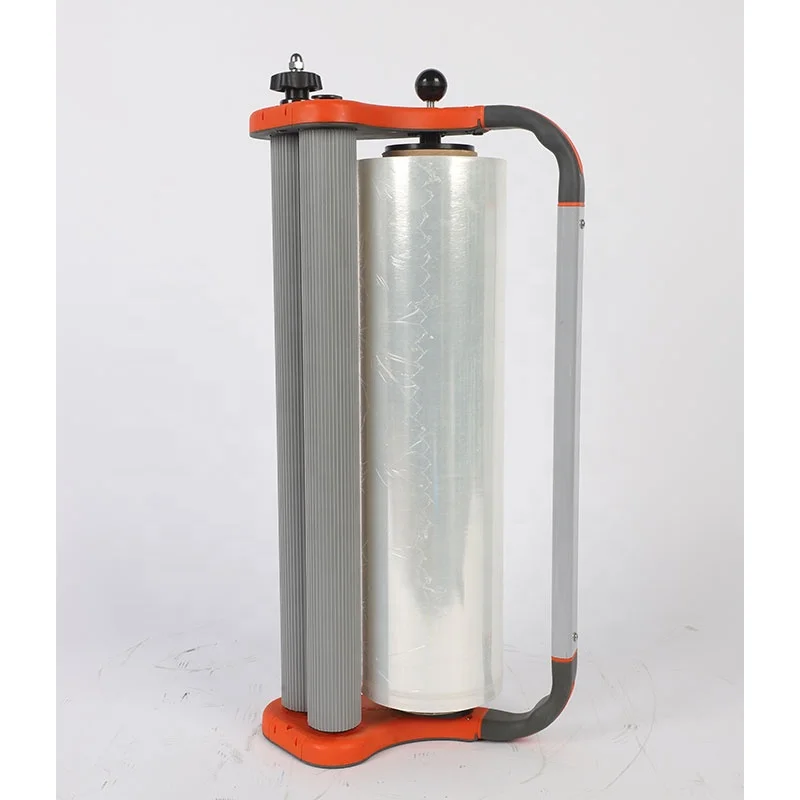 Easy-to-Operate Manual Stretch Wrapping Machine Hand Tools Dispenser for Stretch Film for Paper Packaging