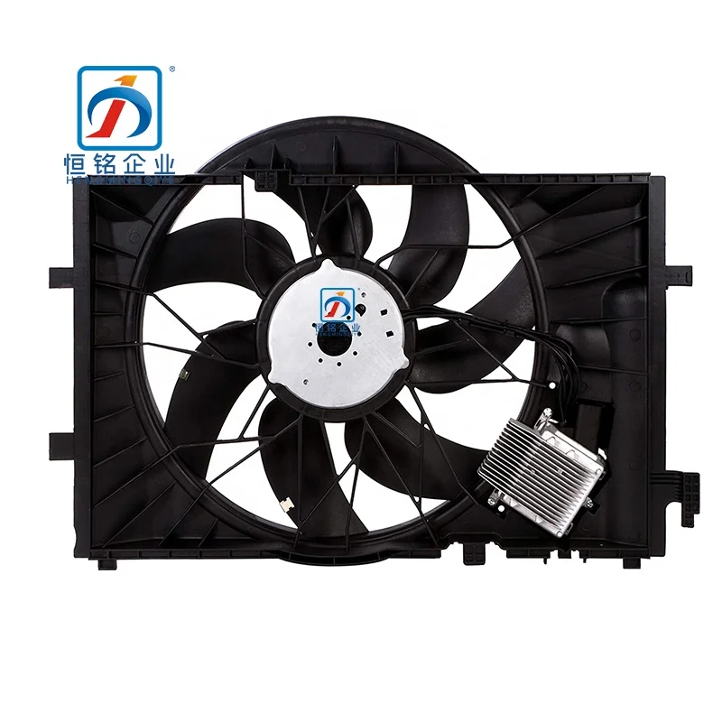 Hengming Auto Parts Radiator Cooling Fan Assembly 2035000293 for Mercedes Benz C CLASS W203 C230 OEM Standard Auto Body Parts