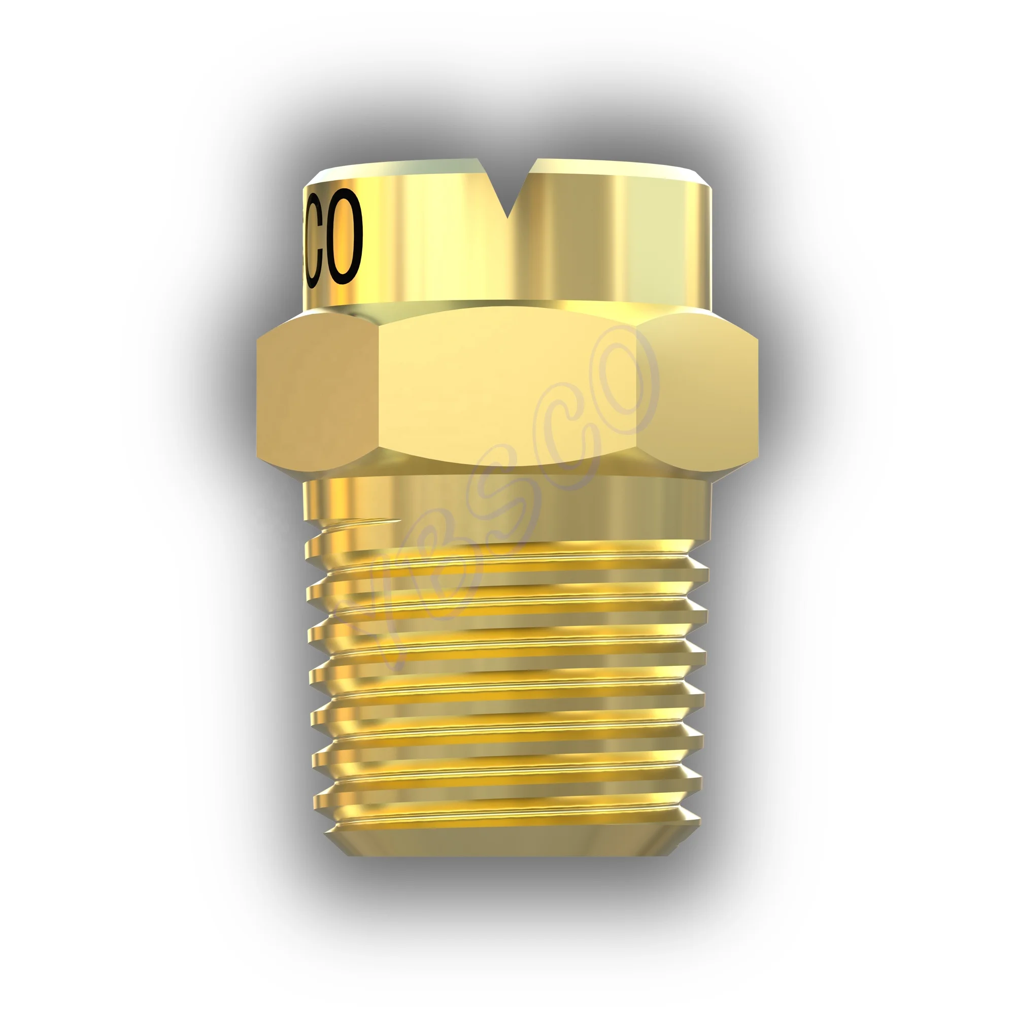 JAWJBWJCW Brass Standard Capacity Flat Jet Nozzlesair Washer Spray Nozzlebrass Water Spray Nozzle