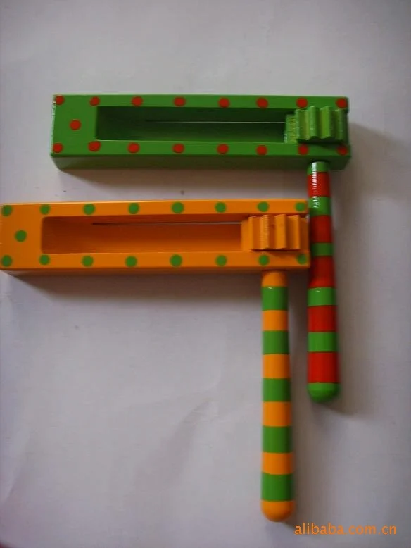 Превосходное качество, игрушки, деревянный вращающийся шумогенератор