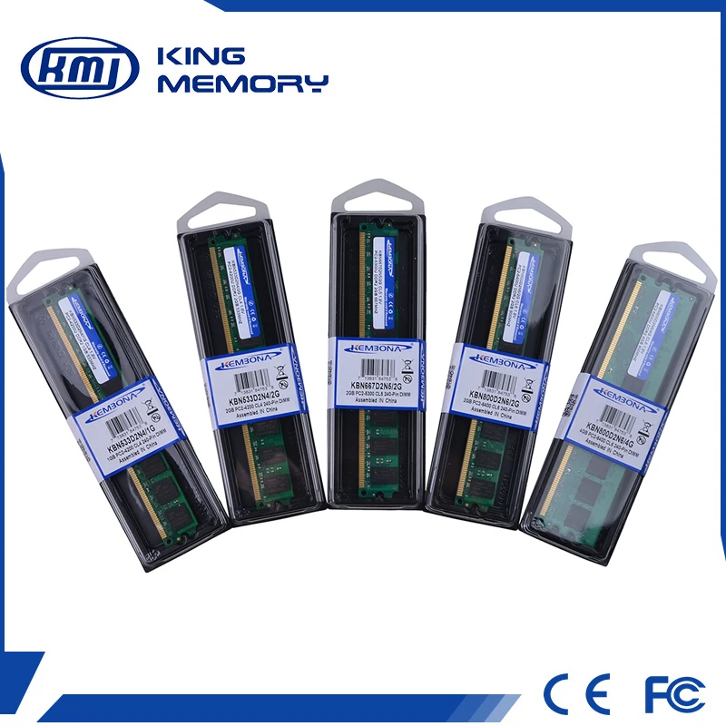 DIMM 2GB 4GB RAM DDR2 800MHZ PC2-6400U for Intel+AMD
