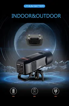 Godox Ad600 PRO 2.4G Ttl Outdoor Flash Light Met Grote 38W LED Modeling Lamp detail image