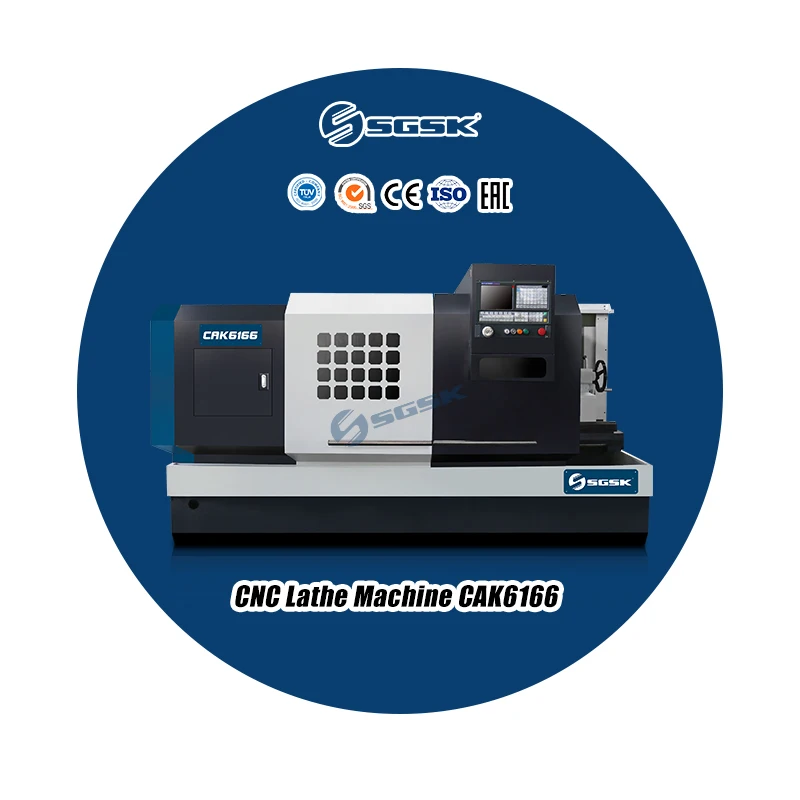 CNC Lathe bar Feeder CAK6166B CAK6166C Cnc Cincorn Lathe CNC Machine Tool Fully Automatic Horizontal Lathe