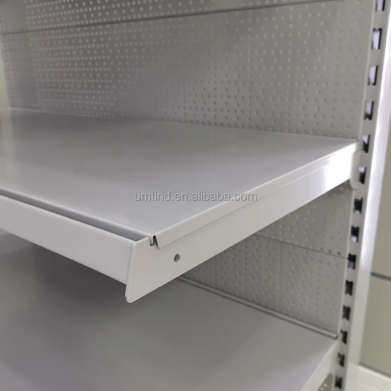 Supermarket Tego Shelving Gondola Displayracks With Moveable Base Leg ...
