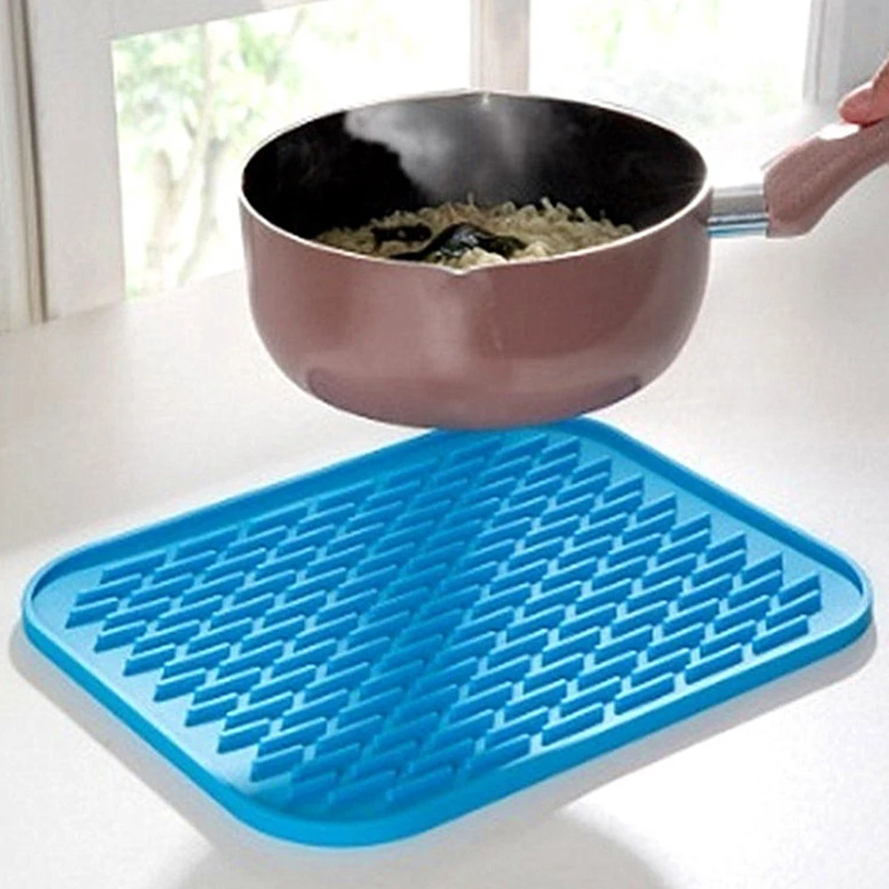 Силиконовая подставка для посуды
