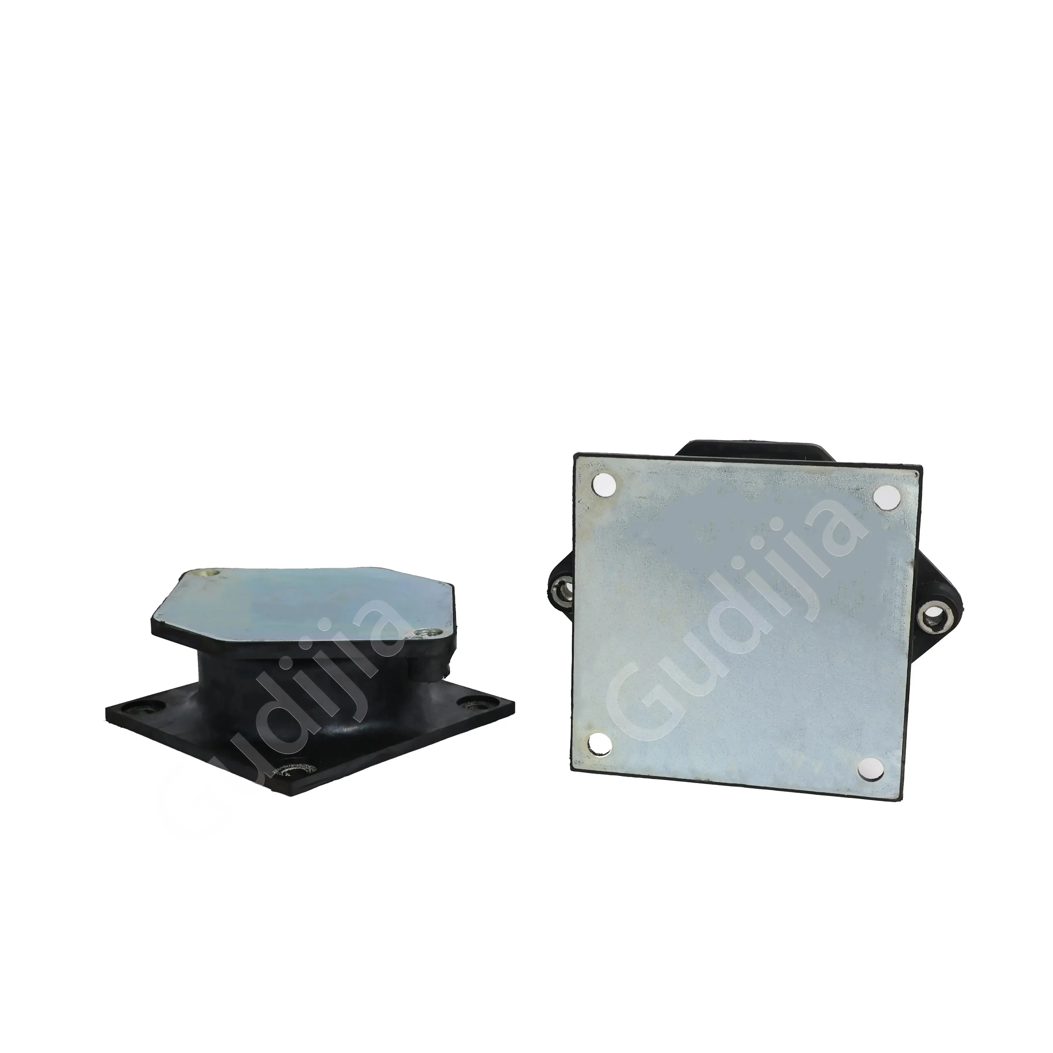 Natural Rubber Anti-Vibration Mount Roller Shock Absorber Lh202-3 Black High Quality Buffer Silent Block for Hydraulic Machinery