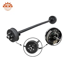 Factory Supply 3500lb 5 Bolts Trailer Axle XME Light Duty Trailer Axle With Brake