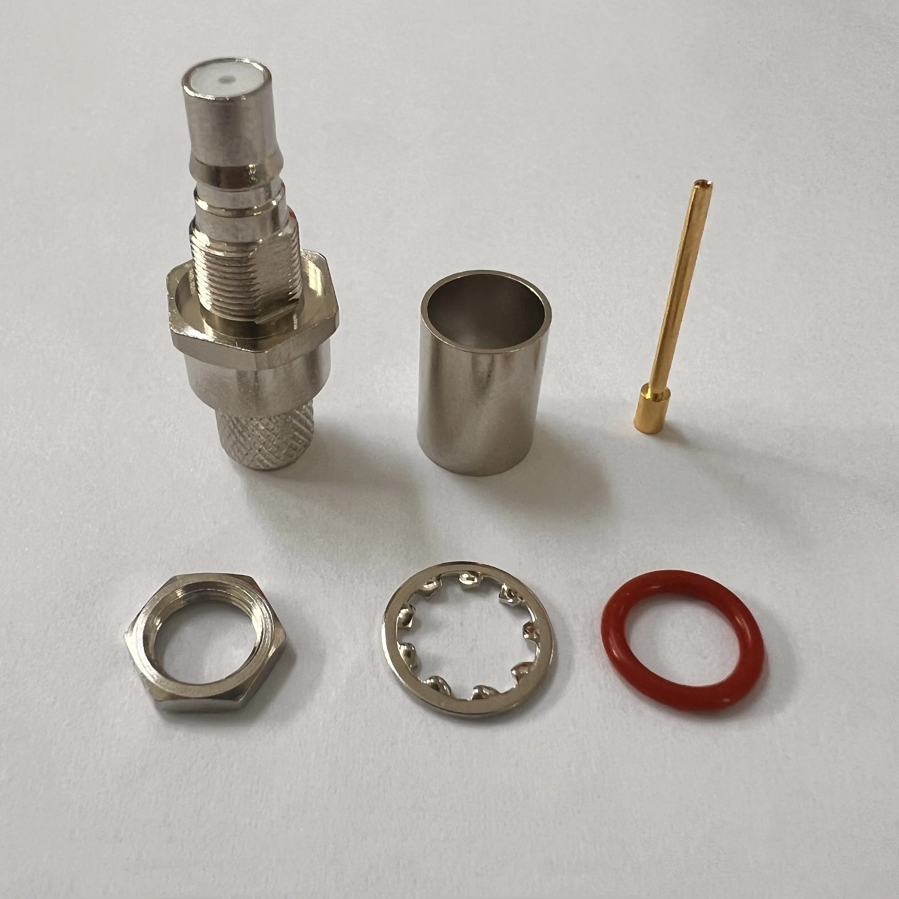product hot sale qma c ky5d rf connector copper qma female connector rf with thread-1
