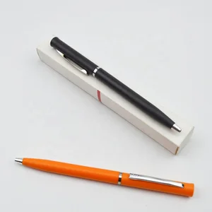 Hot Sales China Manufacture Promotional W Hotel Slim Plastic Ball Pen for Twist Working with Custom logo