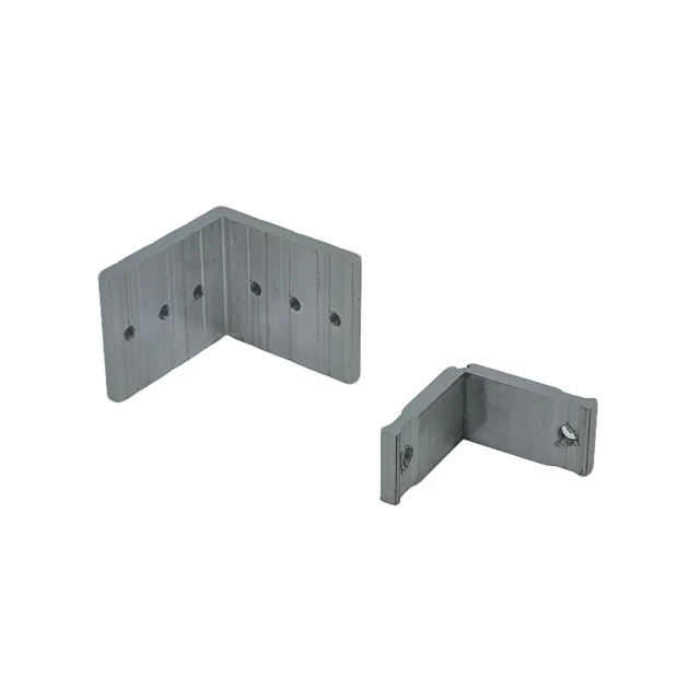 Slim sliding door accessories Corner aluminium profile