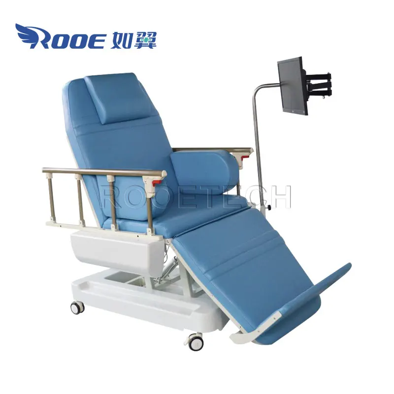 BXD188B Electric Blood Donor Hemodialysis Donation Bed with Display Screen