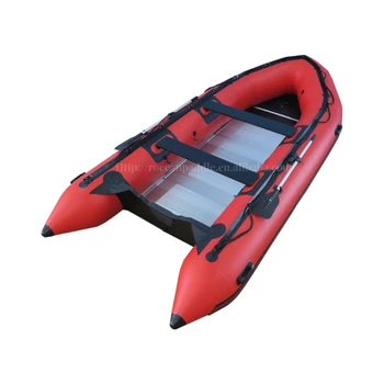 4 5 6 7 Person 10.8 Ft Inflatable Boat Raft Fishing Dinghy Tender inflatable yacht tender With Alauminum Floor
