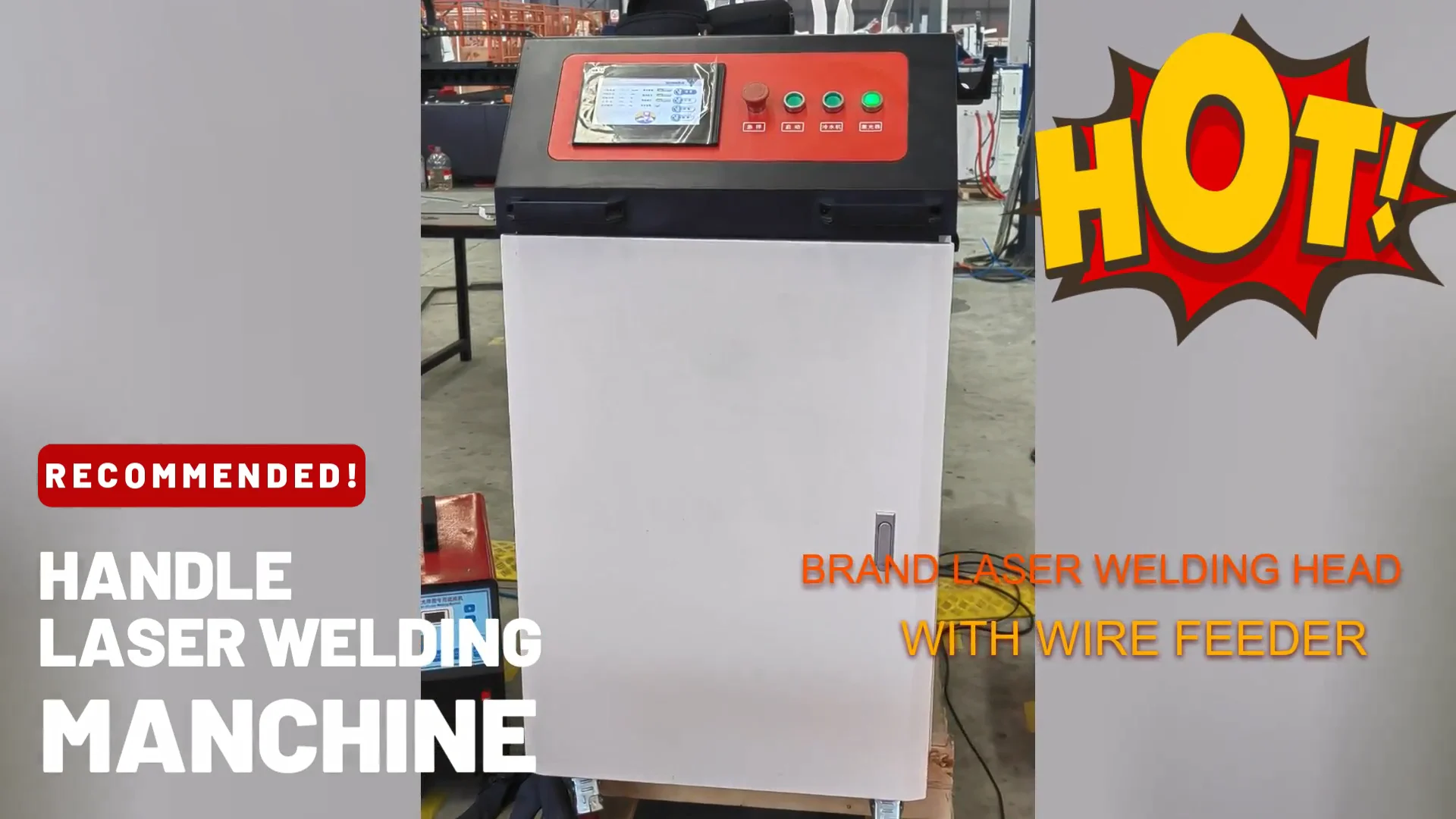 Rhk Tech Portable Handheld 1000w 1500w 2000w Metal Laser Welder Fiber
