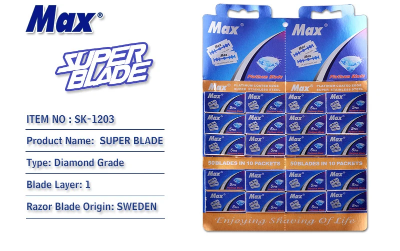 disposable razor blade double edge blade