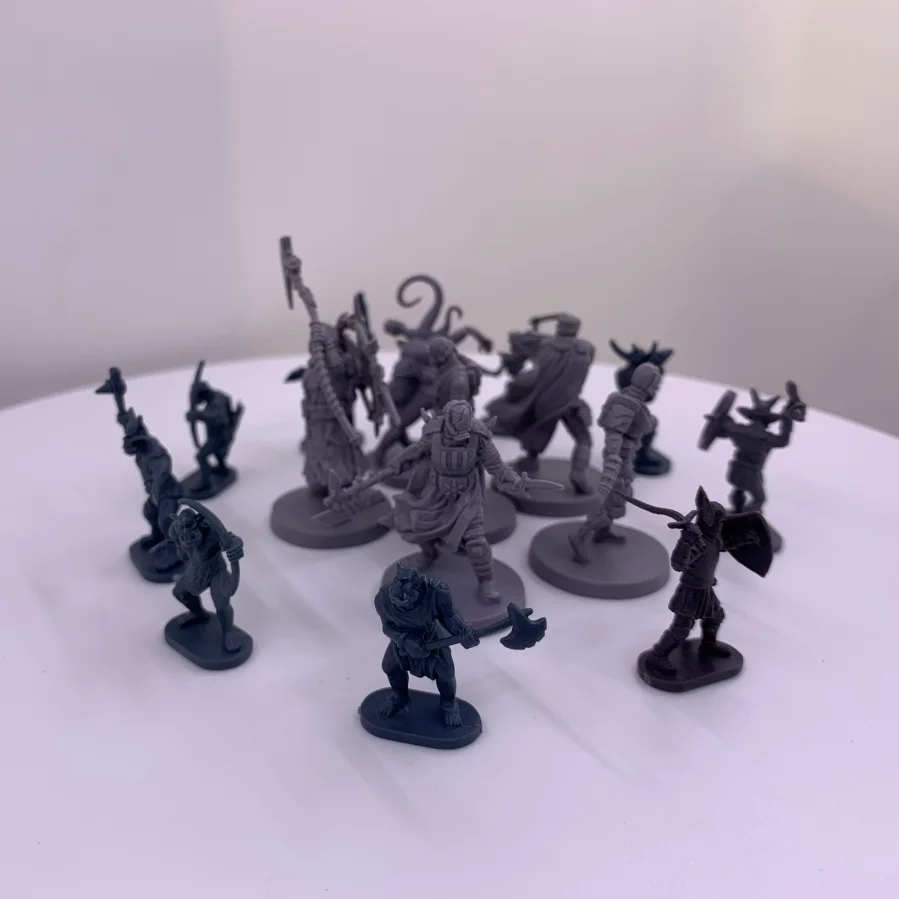 Custom Figures Miniature, OEM Making Pvc Figures, Game Figure Plastic Miniatures