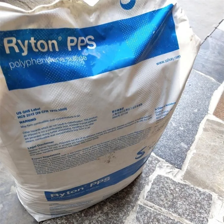 Solvay PPS GF40 гранулы Ryton R-4-270NA/R-4-270BL polyphenylenesulfide смолы 40% стеклопластиковый армирующий инженерный