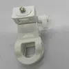 Abrazadera curva (blanca)