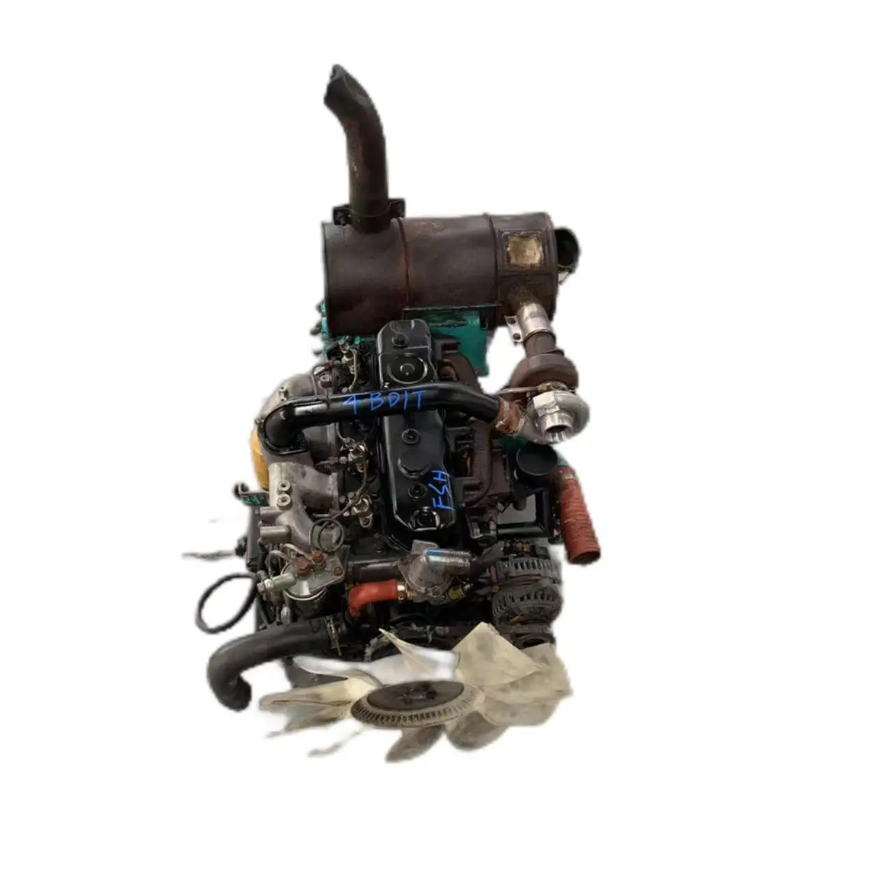 For Isuzu Second-hand Engine 4BD1T Engine Assembly for Excavator