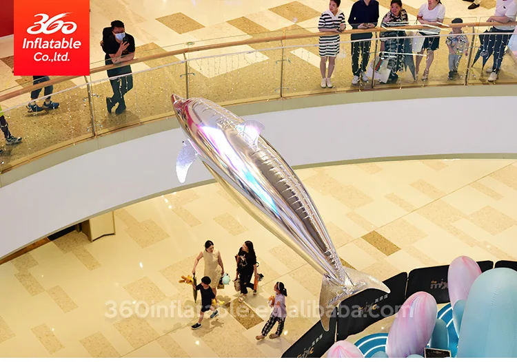 Custom High Quality Remote Control Flight Helium Dolphins Cartoon