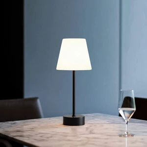 Modern Minimalist Cordless Table Light Rechargeable Touch Dimmable Desk Lamp with Remote Control for Bedside Table AC Powered