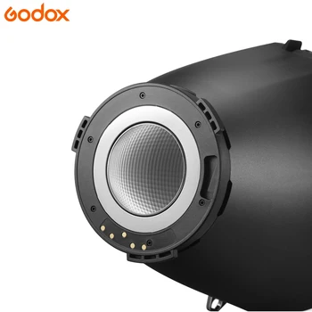 Godox GR45 1200W KNOWLED MG1200Bi Bi-Color LED Light Angle Light Lamp-Chimney Condenser Only Reflector detail image
