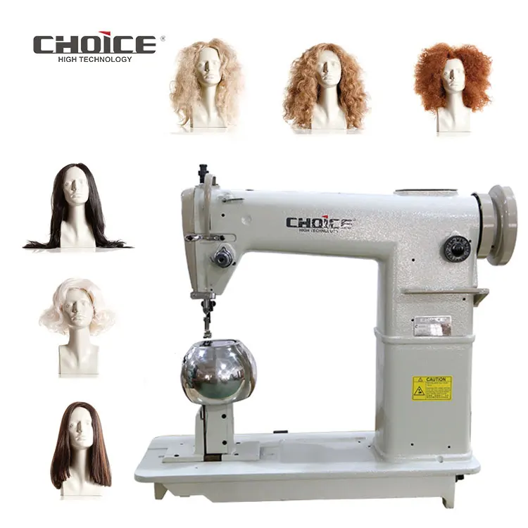 GC810W Wig Sewing Machine With Stand Table and Motor for Custom Wig Hot Selling Single Needle