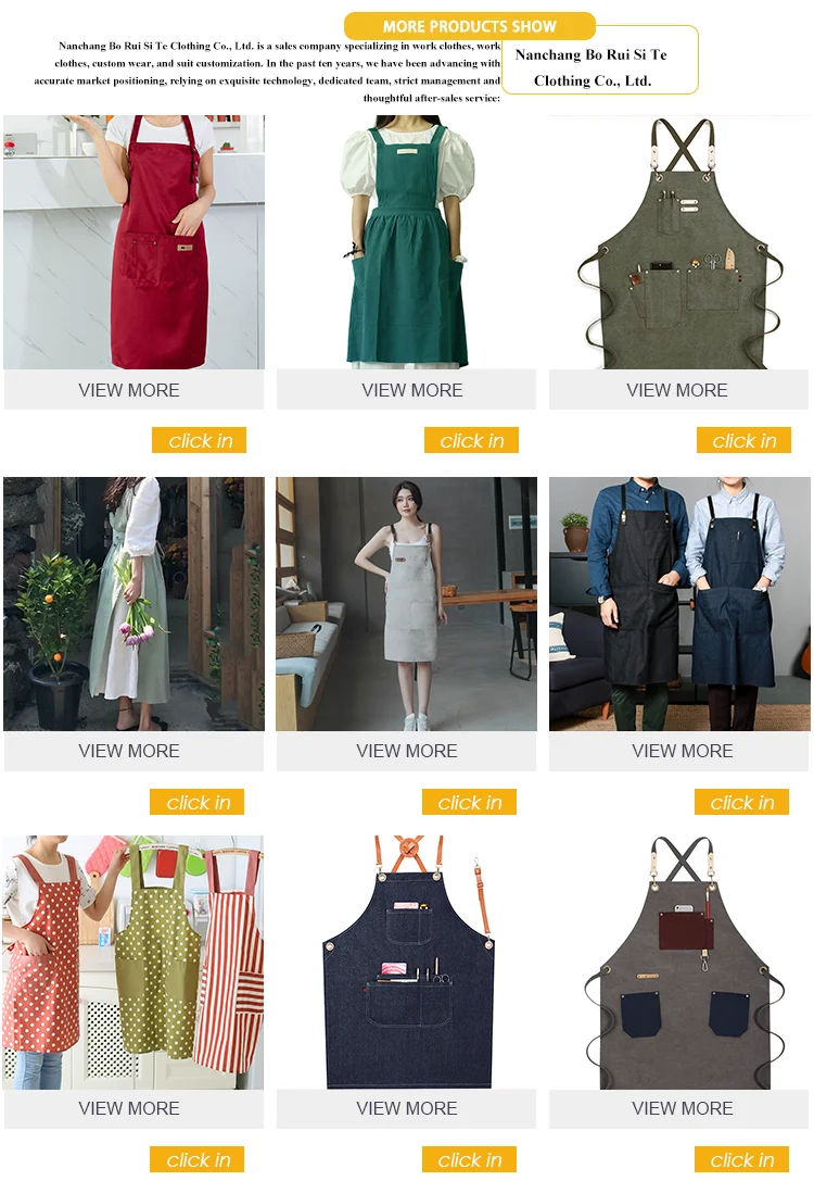 Heavy Duty Denim Jean Work Apron Salon Barber Hairdressers Apron Buy