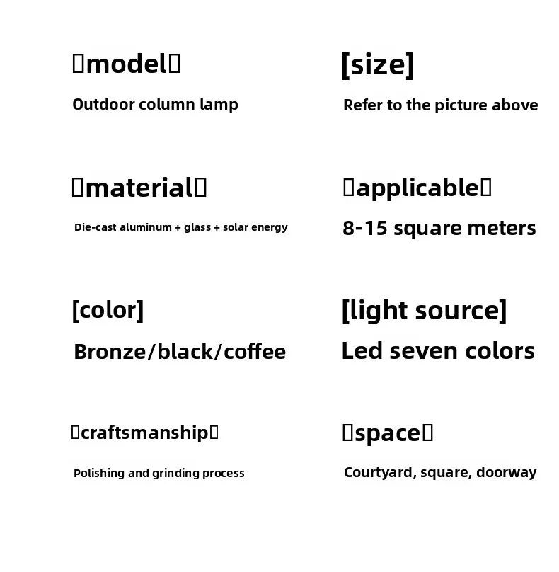 Specifications