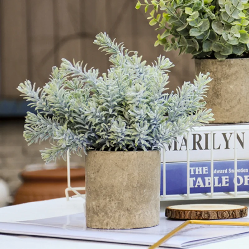 Bonsai Artificial Artificial Plants Pots Artificial Potted Plant Pulp