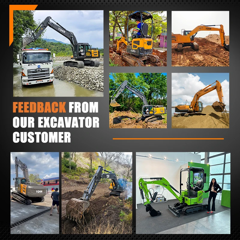 TDER Big Mining Excavator 21 Ton 22 Ton 24 Ton 30 Ton 36 Ton 40 Ton 48.5 50 Ton 52 Ton 80 Ton 100 Ton 110 Ton 135 Ton Excavator