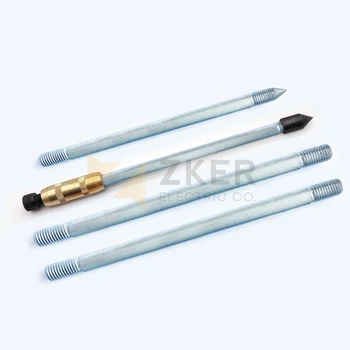 Electrical Earthing Rod Grounding Price Clamp Galvanized Ground Rod ...