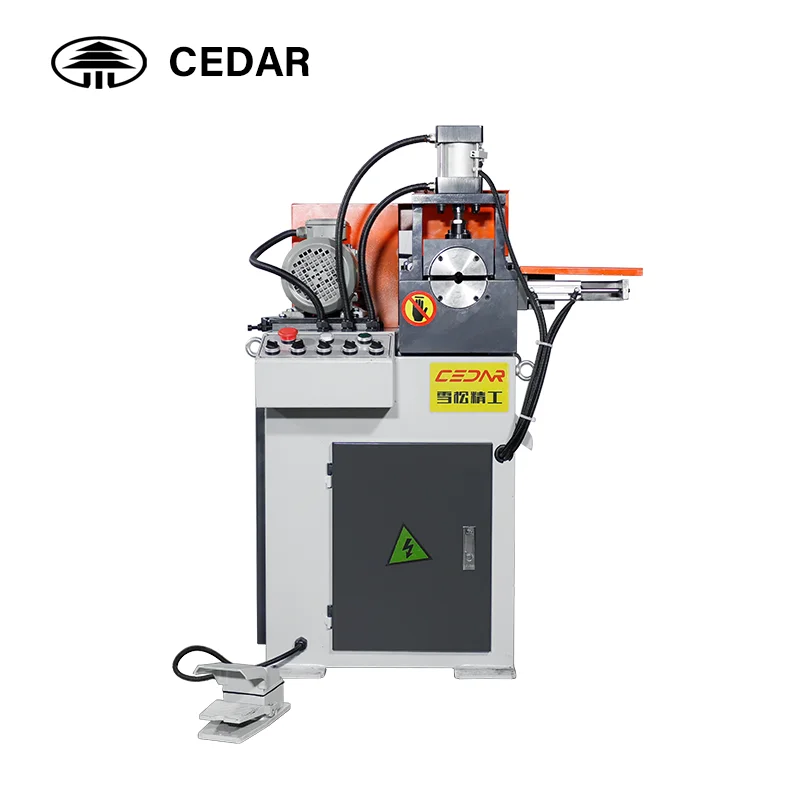 Chamfering Deburring Pipe for Metal Double Head Automatic Chamfer Set Electric Desktop to Steel Rod Machine