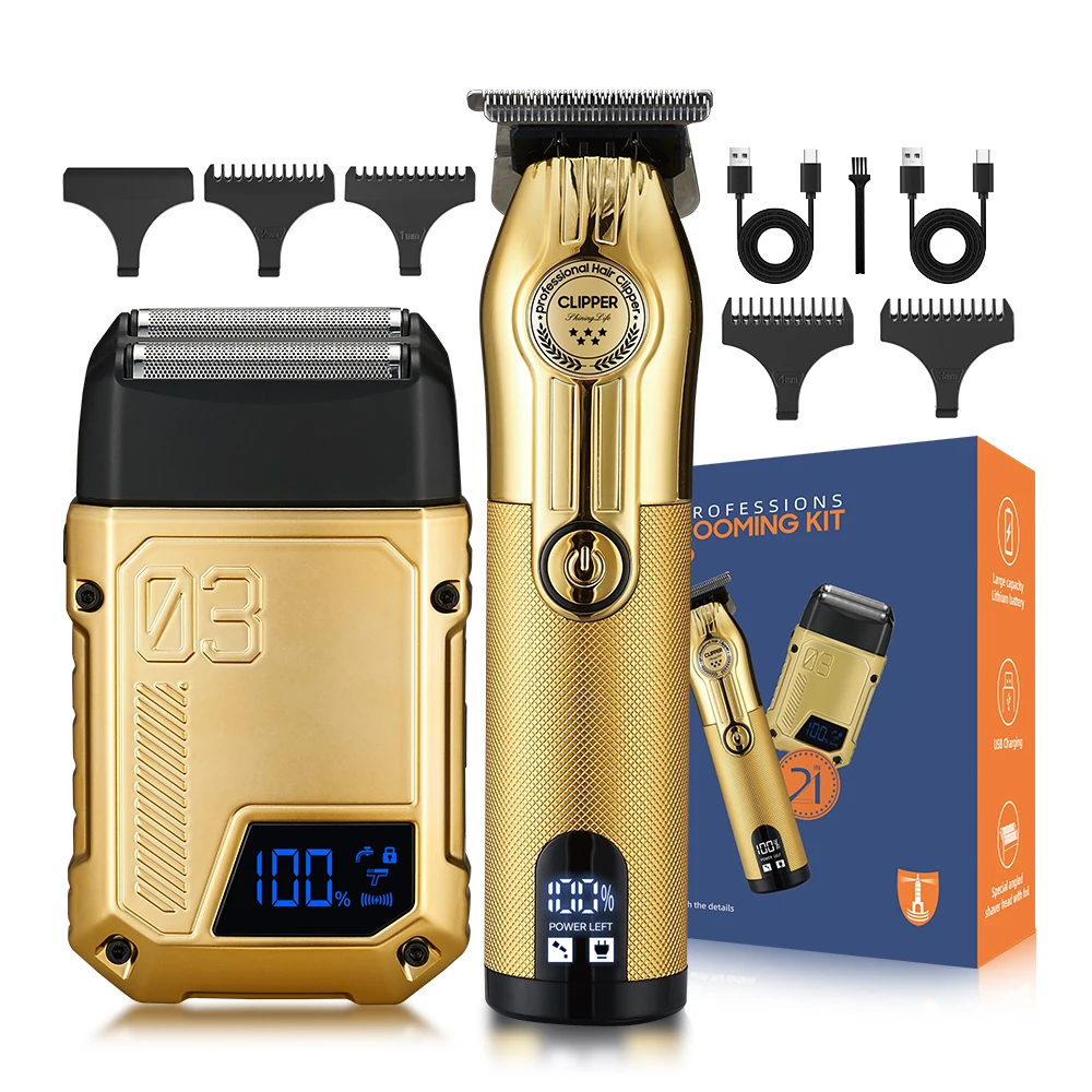 Oil Head Carving Machine Multifunctional Set Retro Electric Oil Pusher Special Shaver Hair Salon Electric Hair Clipper