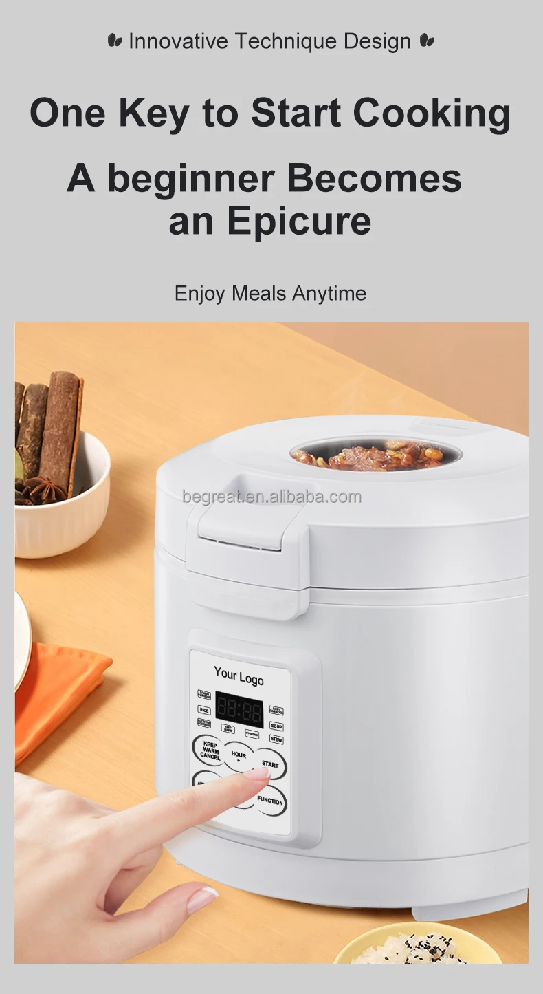 Factory Custom Design Electric Automatic Multifunction Rice Cooker 3