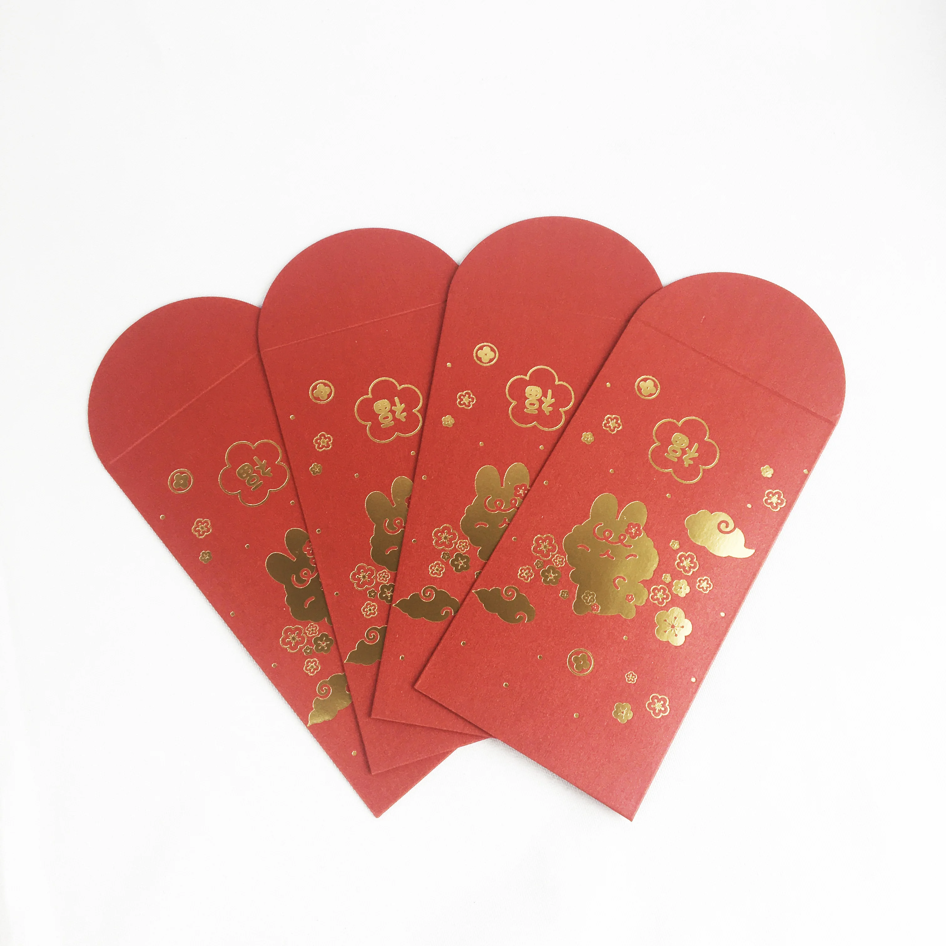 Source CUSTOM Red Envelope Elegant Design Chinese New Year Red