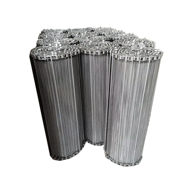 Factory Price SUS304 Instant Noodle Production Line Mesh Belt 5