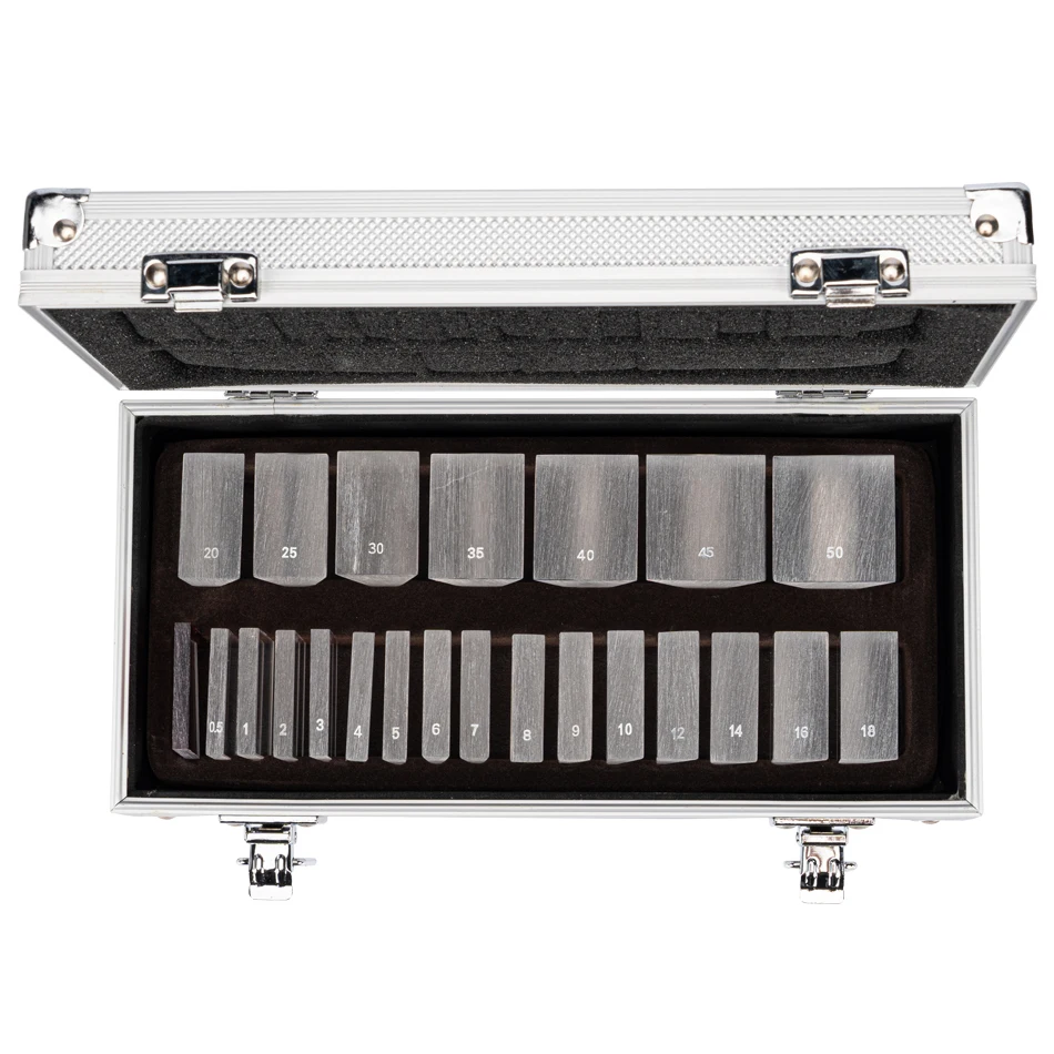 LS-22 Ophthalmic Instruments Loose Prism Set for Optometry With Aluminium Case