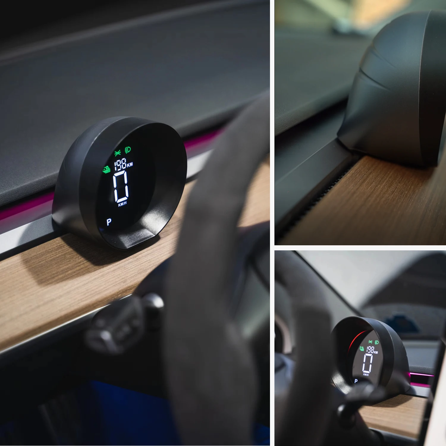 Tesla Rpm Meter Retrofit Multimedia Digital LCD Dashboard for Tesla Model 3/Y