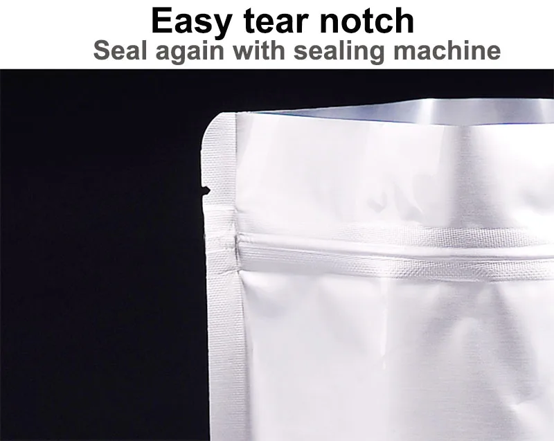 Large Mylar Retort Autoclave Vacuum Sealer Ziplock Stand Up Laminated