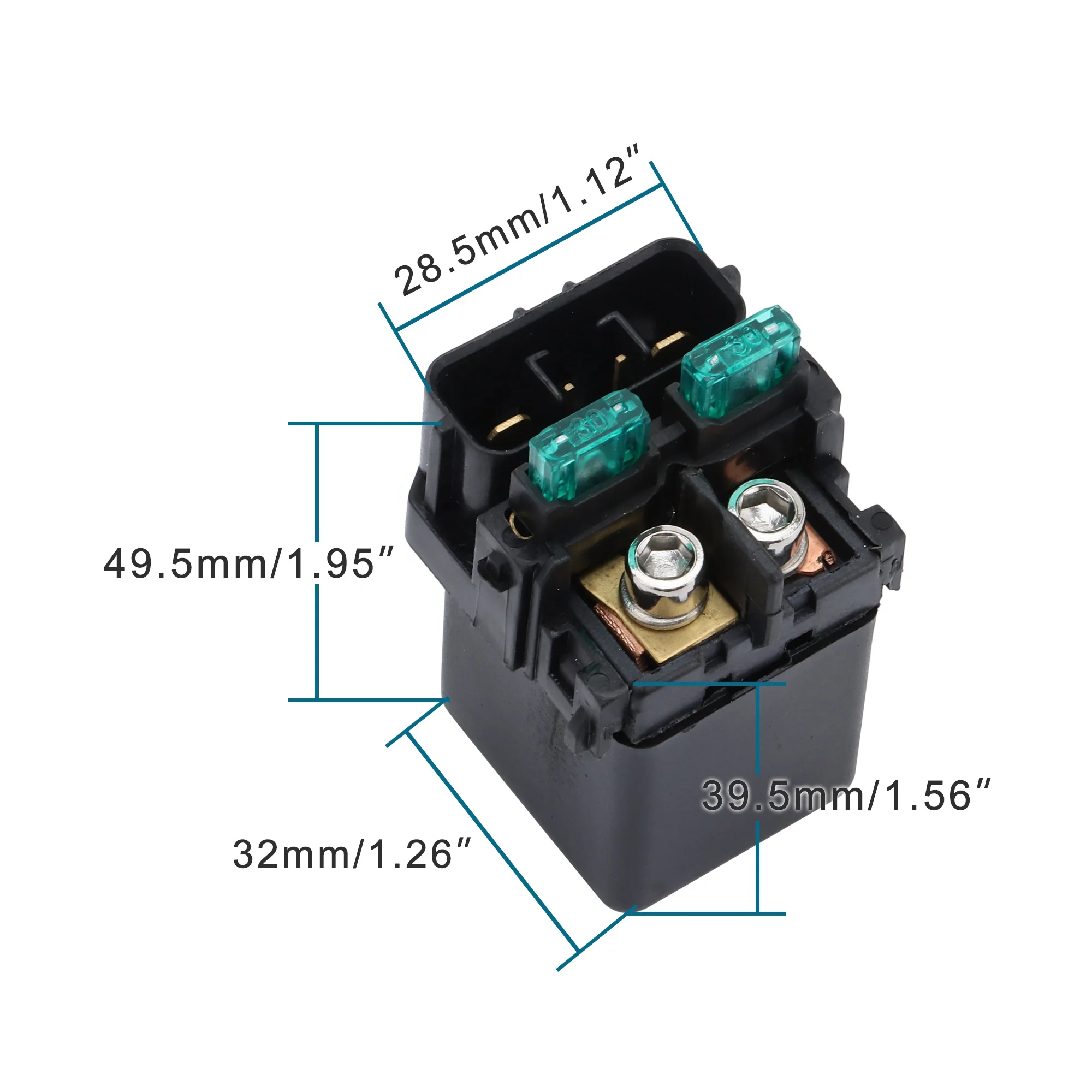 GOOFIT Motorcycle Starter Solenoid Relay for Kawasaki ZX1000 Ninja 1000 11-13 ZX1000 Z1000SX 15-16 Z1000 ZX Z 1000 ABS