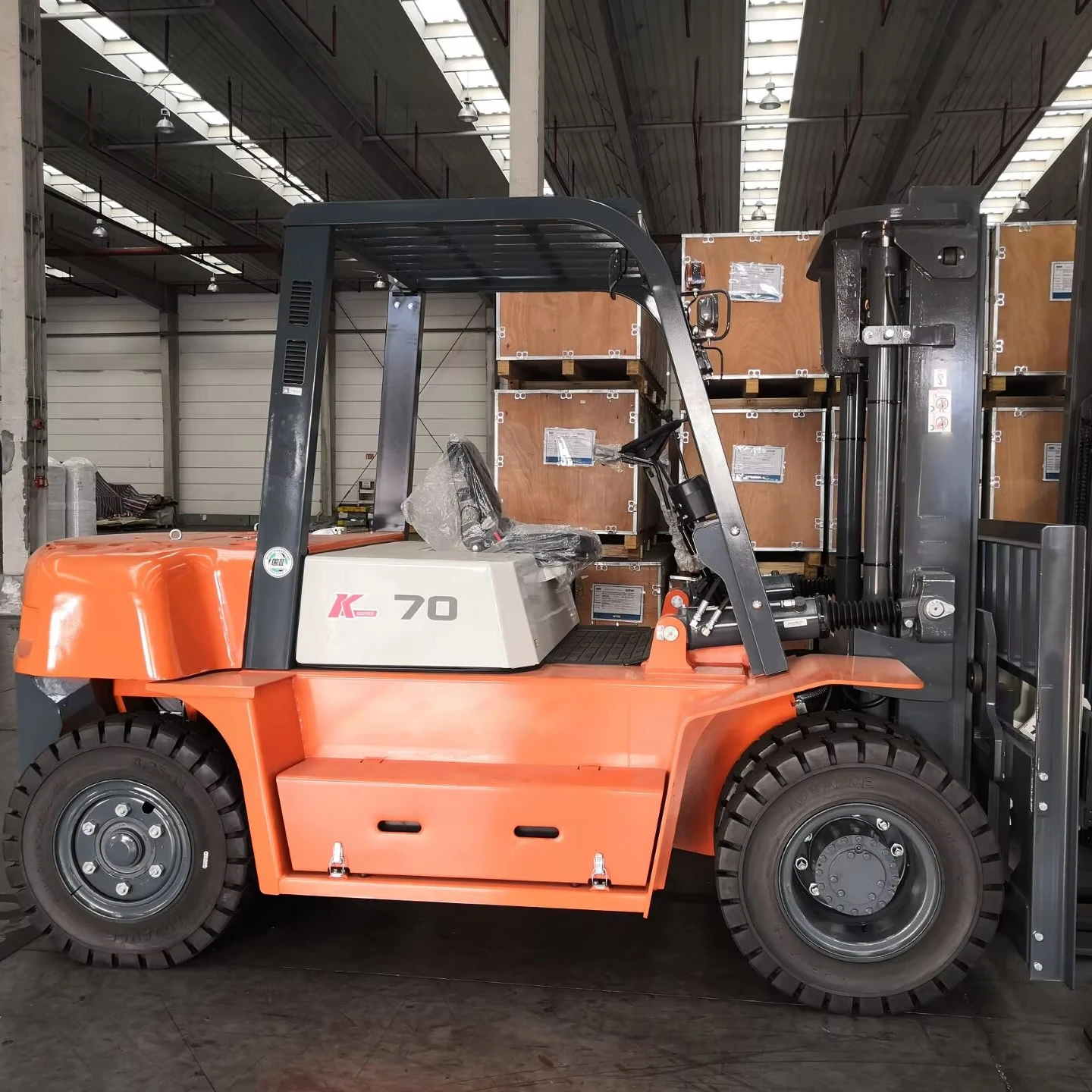 Горячая Распродажа 7 тонн CPCD70-QCK вилочный погрузчик высокого качества продукт дешевая цена