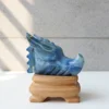 Added blue agate