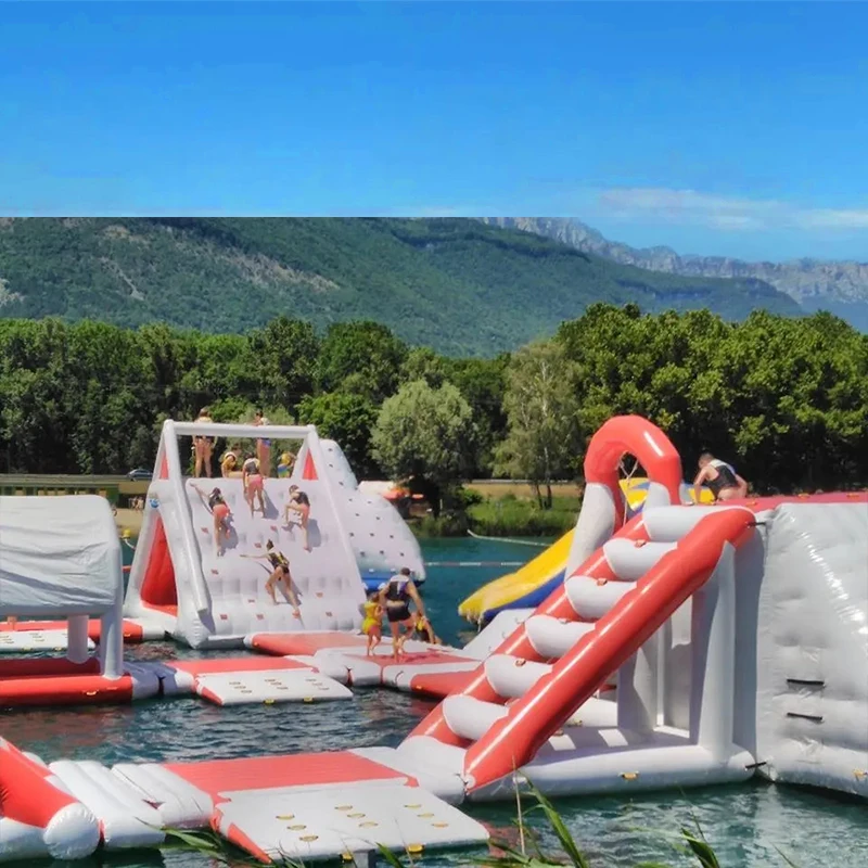 Inflatable Water Park Floating Island Fun for All Ages