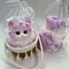 20724-Lilac Tinted Cat Squishy